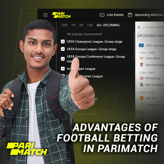 Parimatch Football Betting Advantages