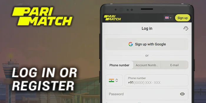 Log in or Register at Parimatch to start playing JetX Instant Game