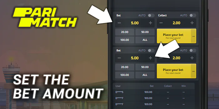 Set the Amount of the Bet at JetX Parimatch