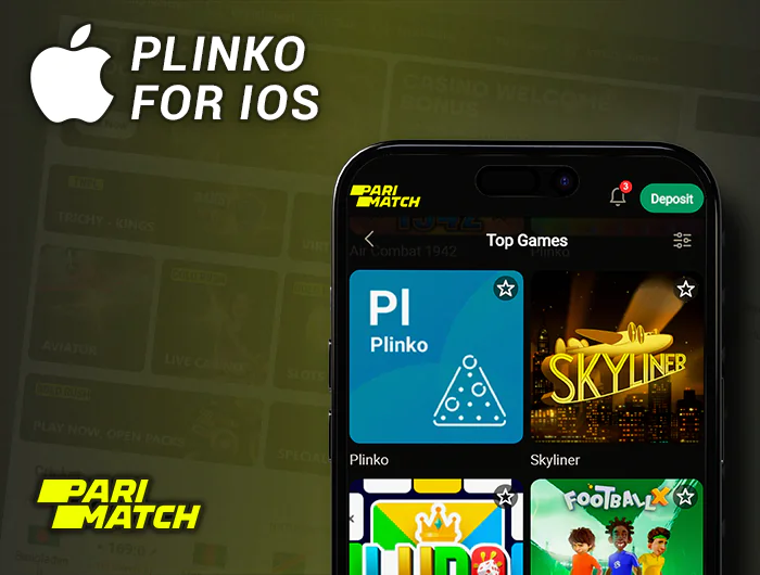 Plinko for iOS - Parimatch