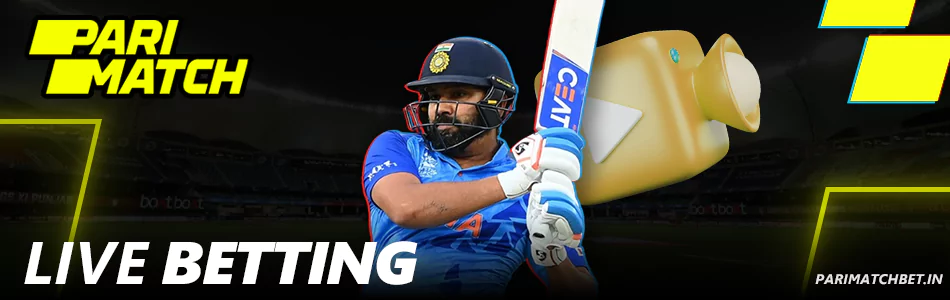 Parimatch Live betting in India