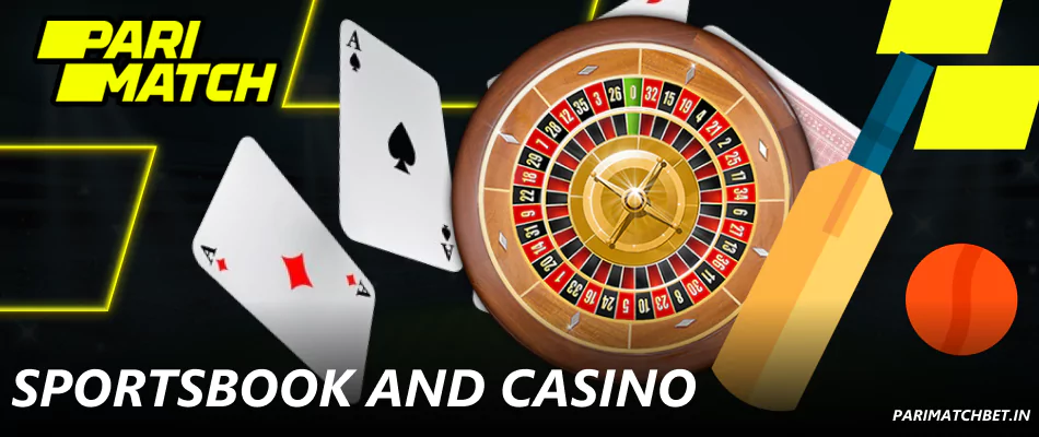 Sports betting and casino options available on Parimatch
