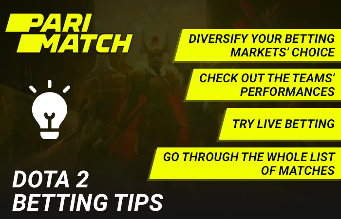 Dota 2 betting tips at Parimatch for Indians