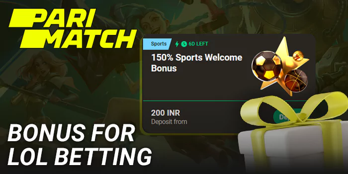 Parimatch Bonuses for LoL betting