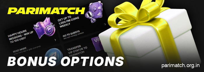 Bonuses for Hindus at Parimatch Casino
