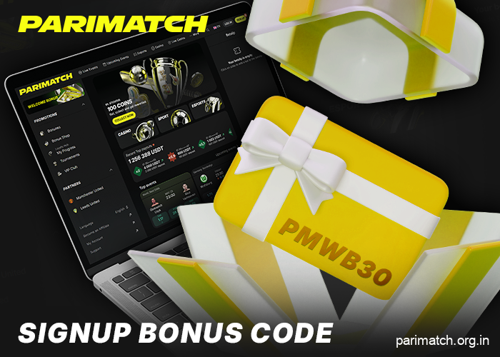 Use the promo code at Parimtach Online Casino