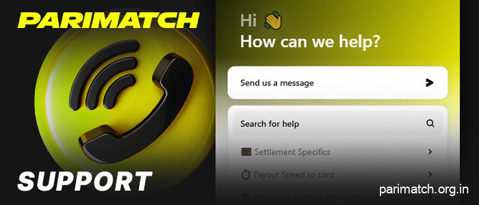 How to contact Parimatch India support