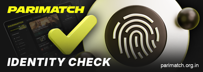 Verification on the Parimatch India website